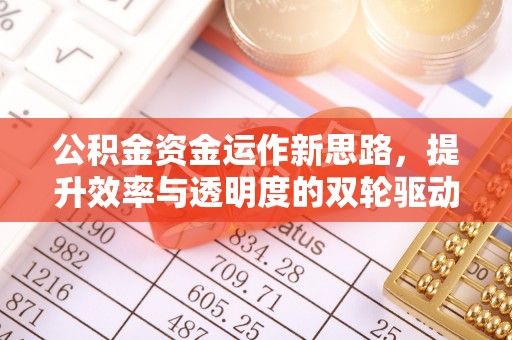香坊公积金资金运作新思路，提升效率与透明度的双轮驱动