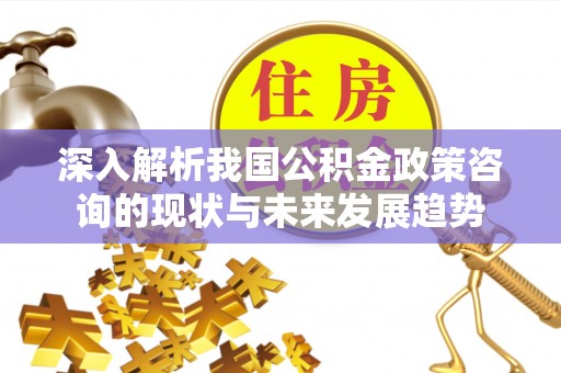 香坊深入解析我国公积金政策咨询的现状与未来发展趋势